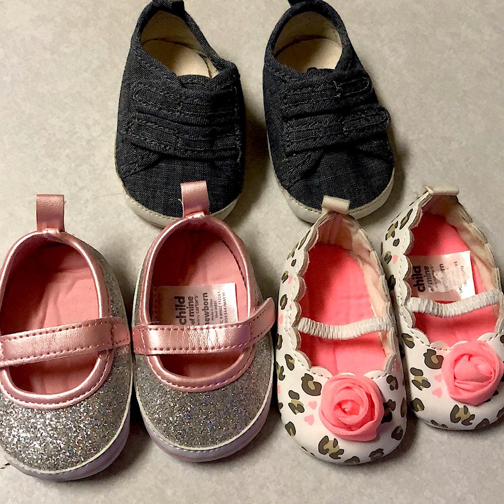 0-3 mounts shoe bundle